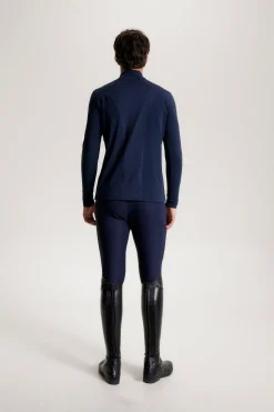 Tommy Hilfiger Equestrian 1/4 Zip Thermo Herren Langarm-Shirt*Herren Shirts & Polos Für Herren