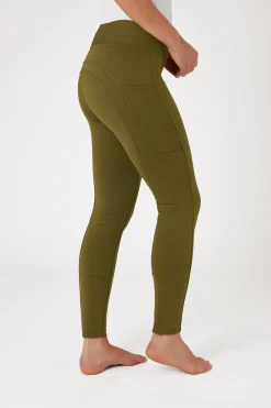 Horze Active Damen Winter Vollbesatzreitleggings mit Handytasche*Damen Thermoreithosen Und -Reitleggins Für Damen