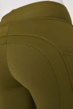 Horze Active Damen Winter Vollbesatzreitleggings mit Handytasche*Damen Thermoreithosen Und -Reitleggins Für Damen