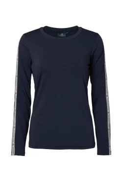 Mountain Horse Active Stripe Damen Funktionsshirt mit langem Arm*Damen Shirts & Polos Für Damen