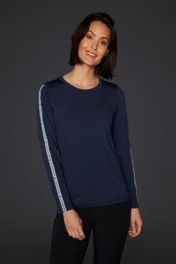 Mountain Horse Active Stripe Damen Funktionsshirt mit langem Arm*Damen Shirts & Polos Für Damen
