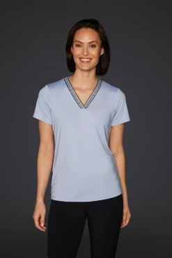 Mountain Horse Active Stripe Damen Funktionsshirt*Damen Shirts & Polos Für Damen