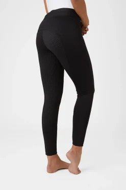 Horze Active Winterreitleggings mit Vollbesatz und Silikon-Grip für Damen*Damen Thermoreithosen Und -Reitleggins Für Damen