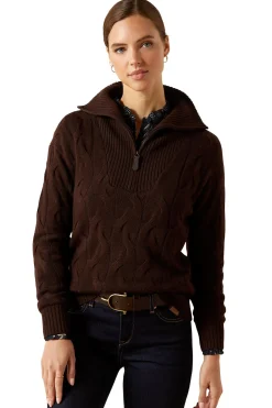 Ariat Alamere Damenpullover mit halbem Reißverschluss*Damen Damenpullover & Hoodies