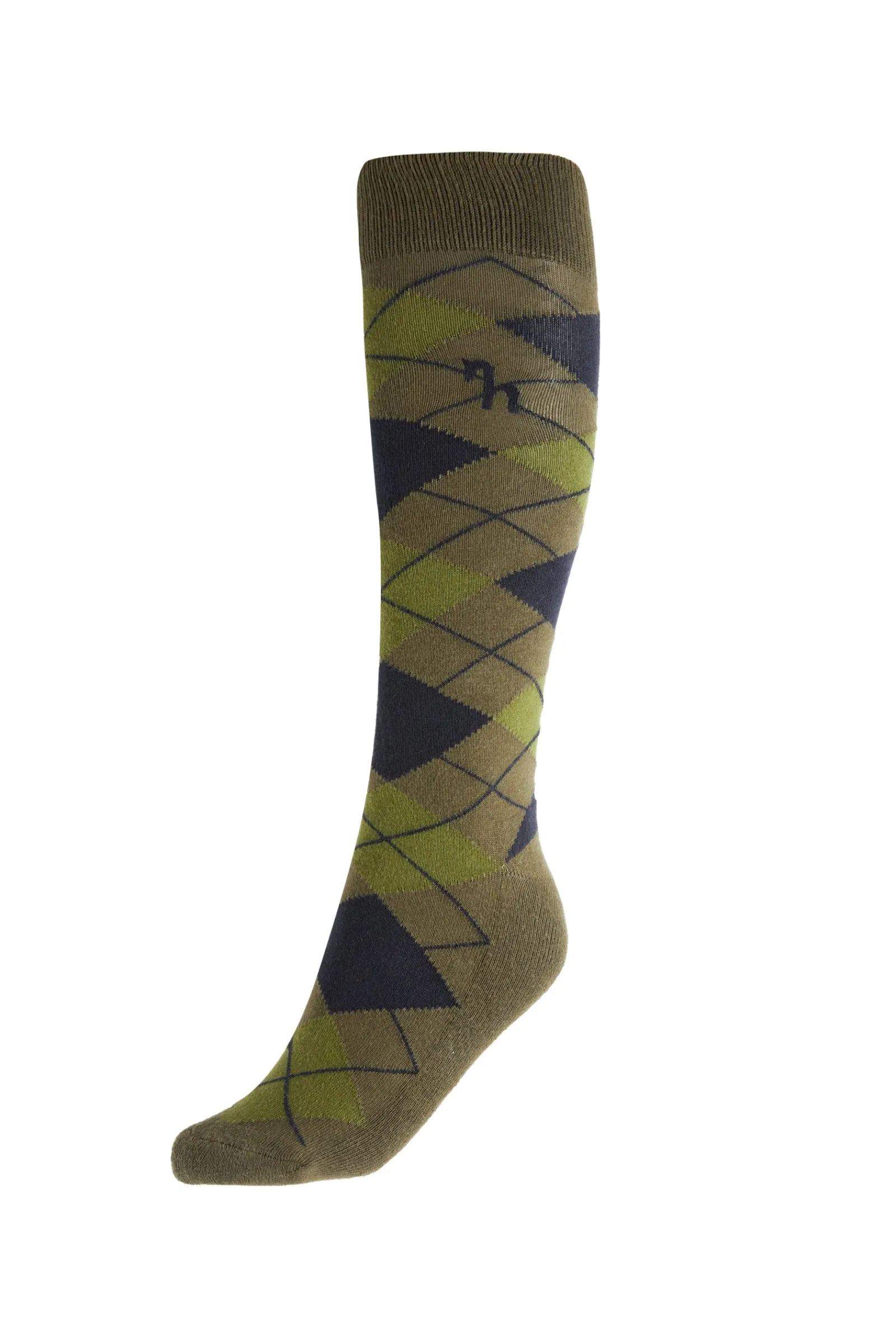 Horze Alana karierte Winterreitstrümpfe* Kniestrümpfe & Reitsocken