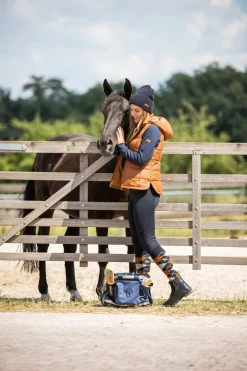 Horze Alana karierte Winterreitstrümpfe* Kniestrümpfe & Reitsocken