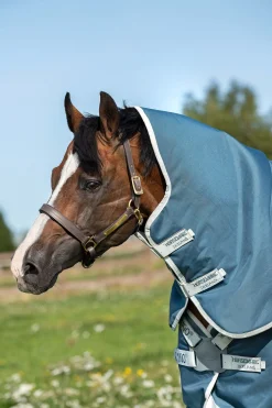 Horseware Amigo AmEco 12 Plus Weidedecke mit abnehmbarem Halsteil, 0 g* Leichte Weidedecken