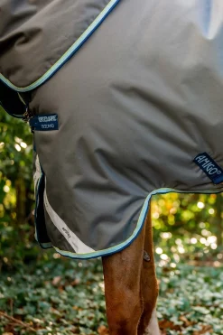 Horseware Amigo Bravo 12 Plus Weidedecke mit abnehmbarem Hals, 400g* Mittelschwere & Schwere Winterdecken