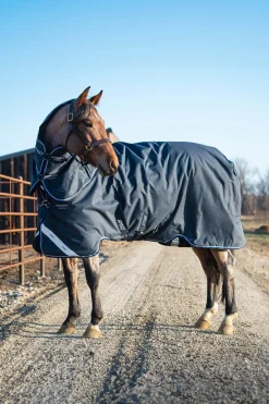 Horseware Amigo Bravo 12 Plus Weidedecke mit abnehmbarem Hals, 400g* Mittelschwere & Schwere Winterdecken