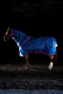 Horseware Amigo Bravo 12 Reflectech Plus Weidedecke mit abnehmbarem Halsteil, 250g* Mittelschwere & Schwere Winterdecken