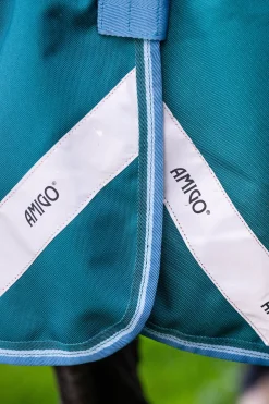 Horseware Amigo Bravo 12 Wug Weidedecke mit hohem Hals, 0 g* Leichte Weidedecken