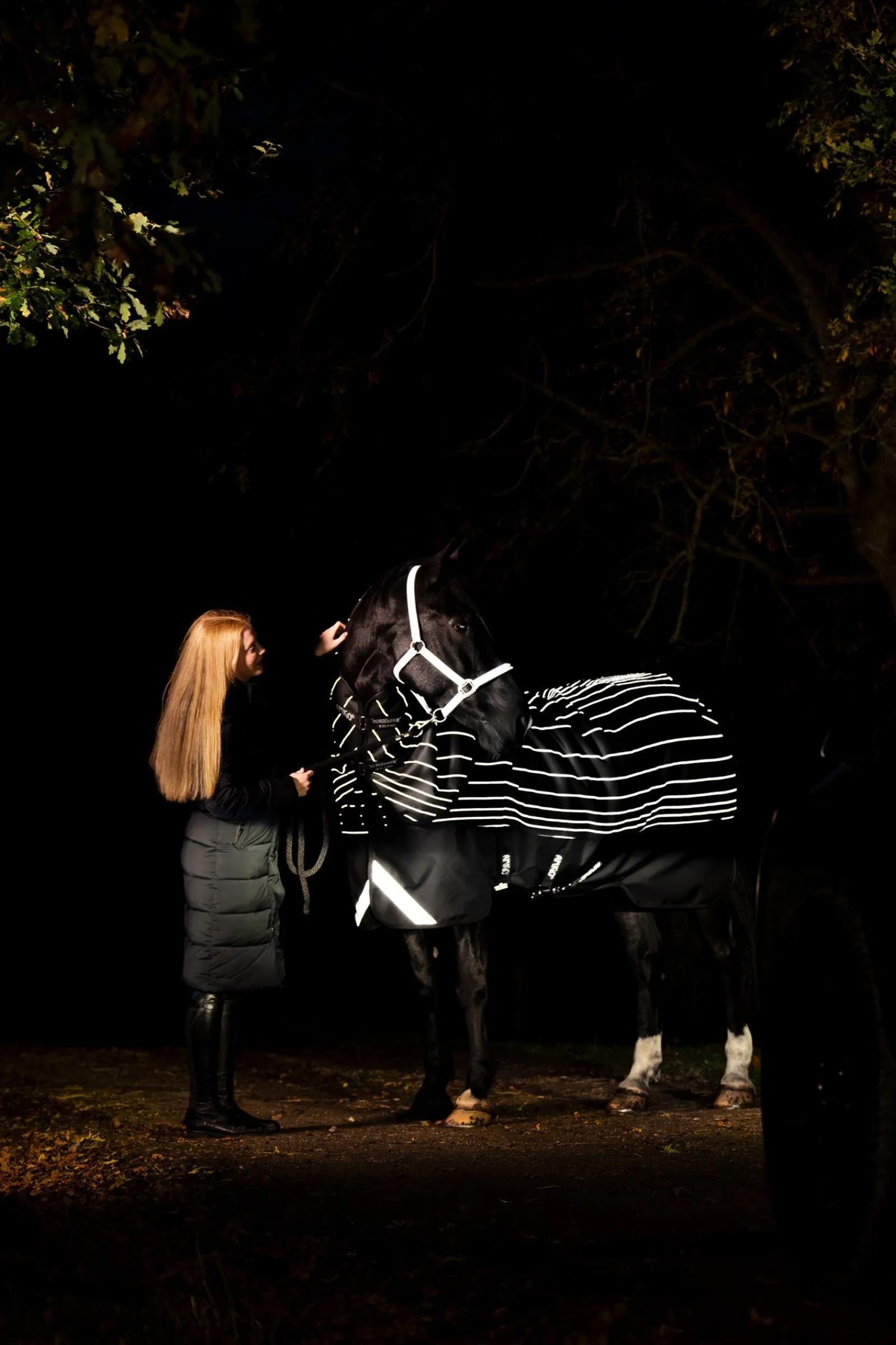Horseware Amigo 1200D FieldSafe Reflectech Plus Outdoordecke, 100 g* Leichte Weidedecken