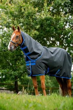 Horseware Amigo Ripstop 900D Plus Weidedecke mit abnehmbarem Halsteil, 100 g* Leichte Weidedecken