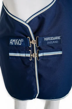 Horseware Amigo Ripstop 900D Plus Weidedecke mit abnehmbarem Halsteil, 0 g* Leichte Weidedecken