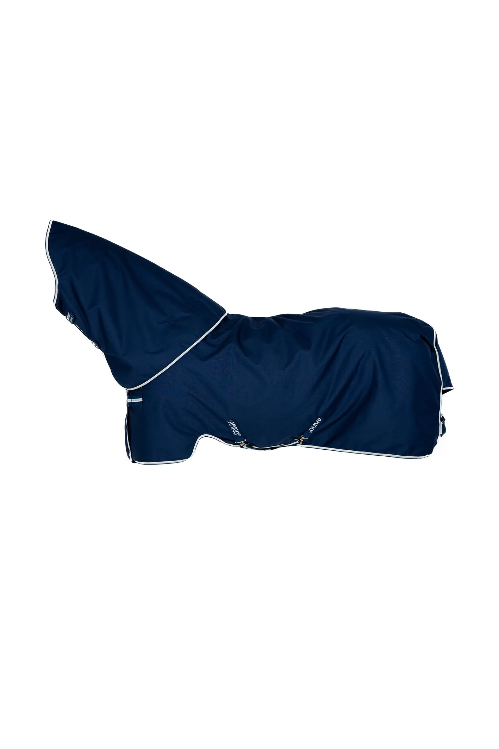 Horseware Amigo Ripstop 900D Plus Weidedecke mit abnehmbarem Halsteil, 0 g* Leichte Weidedecken