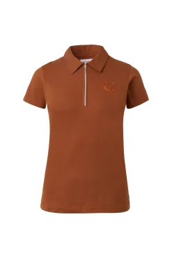 Horze Amy Damen Kurzarm-Poloshirt mit Baumwollstretch*Damen Shirts & Polos Für Damen