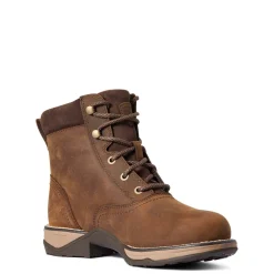 Ariat Anthem H2O Damen wasserdichte Schnürstiefel mit runder Zehenkappe* Country Stiefel