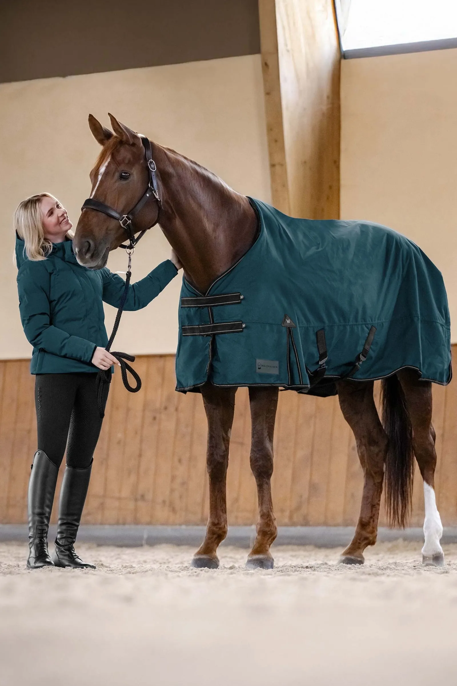 Waldhausen Arctic Outdoor Rug With High Neck, 100 g* Leichte Weidedecken
