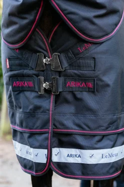 LeMieux Arika Storm-Tek Weidedecke mit abnehmbarem Halsteil, 100 g* Leichte Weidedecken