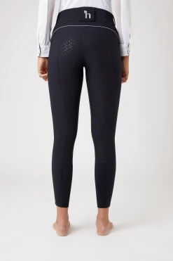 Horze Aubrey Damen Reithose mit Silikonvollbesatz und hohem Bund*Damen Reithose Für Damen Mit Vollbesatz