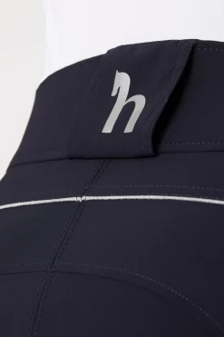 Horze Aubrey Damenreithose mit Kniebesatz und hohem Bund*Damen Reithose Für Damen Mit Kniebesatz