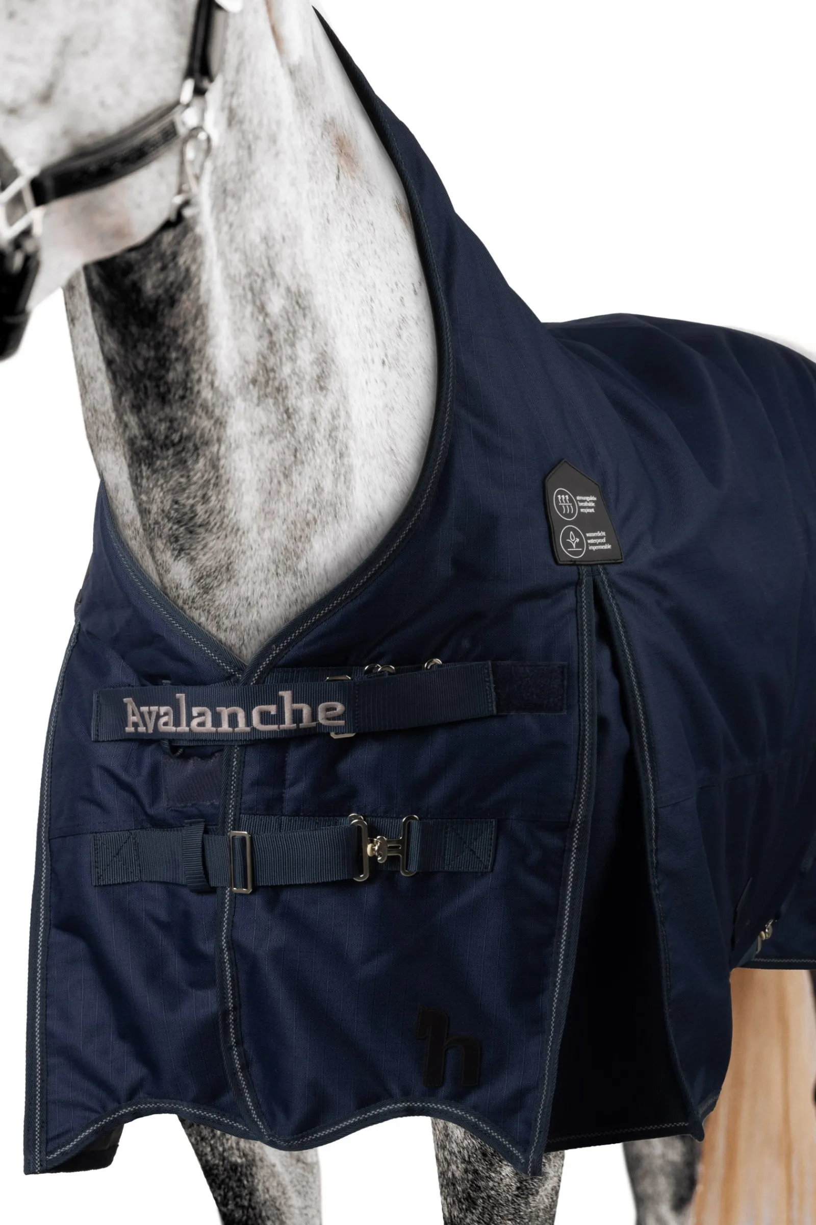 Horze Avalanche 1200D Winterdecke mit hohem Hals, 300g* Mittelschwere & Schwere Winterdecken