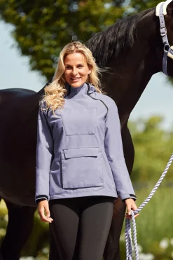 Horze Ayla Damen Regenjacke mit Reißverschlüssen*Damen Mäntel & Jacken Für Damen