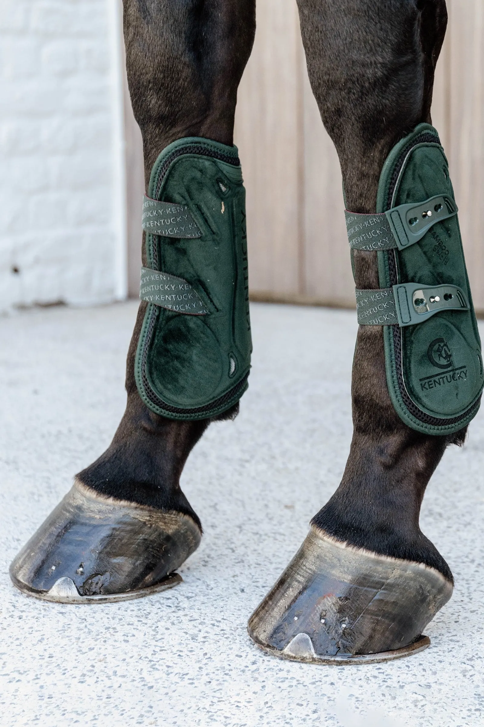 Kentucky Horsewear Bamboo Elastik Velvet Gamaschen* Gamaschen