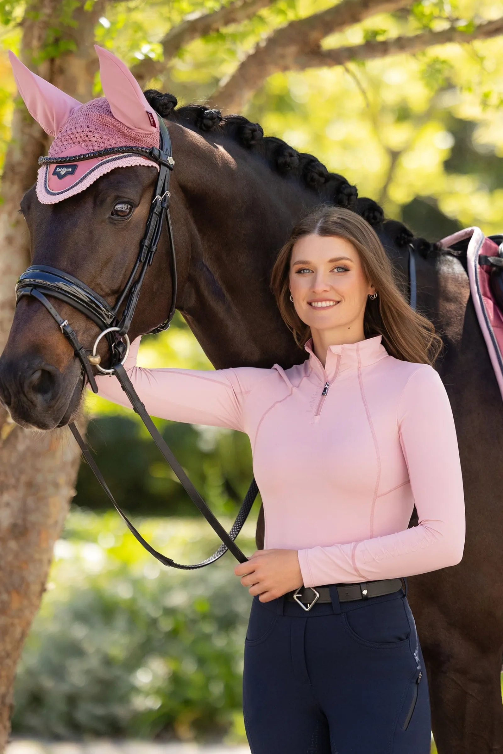 LeMieux Baselayer mit Reißverschluss*Damen Shirts & Polos Für Damen