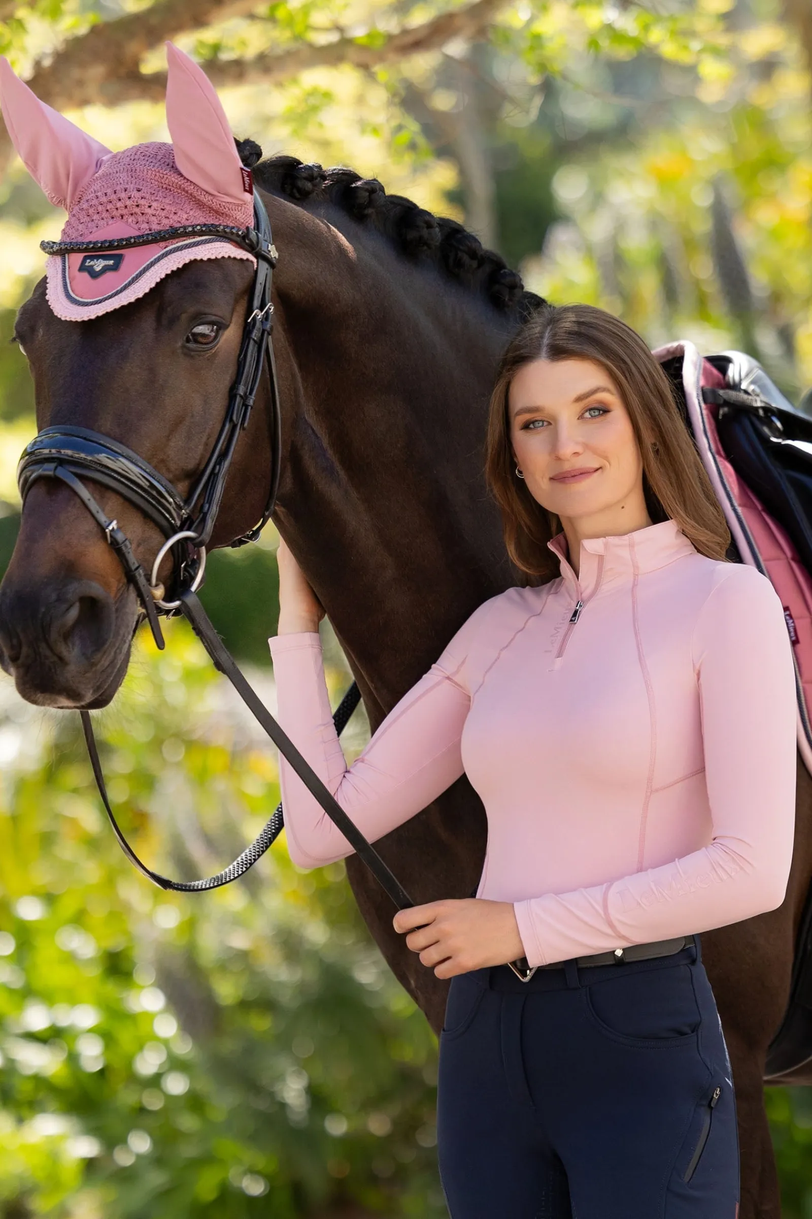 LeMieux Baselayer mit Reißverschluss*Damen Shirts & Polos Für Damen
