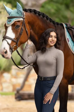 LeMieux Baselayer mit Reißverschluss*Damen Shirts & Polos Für Damen