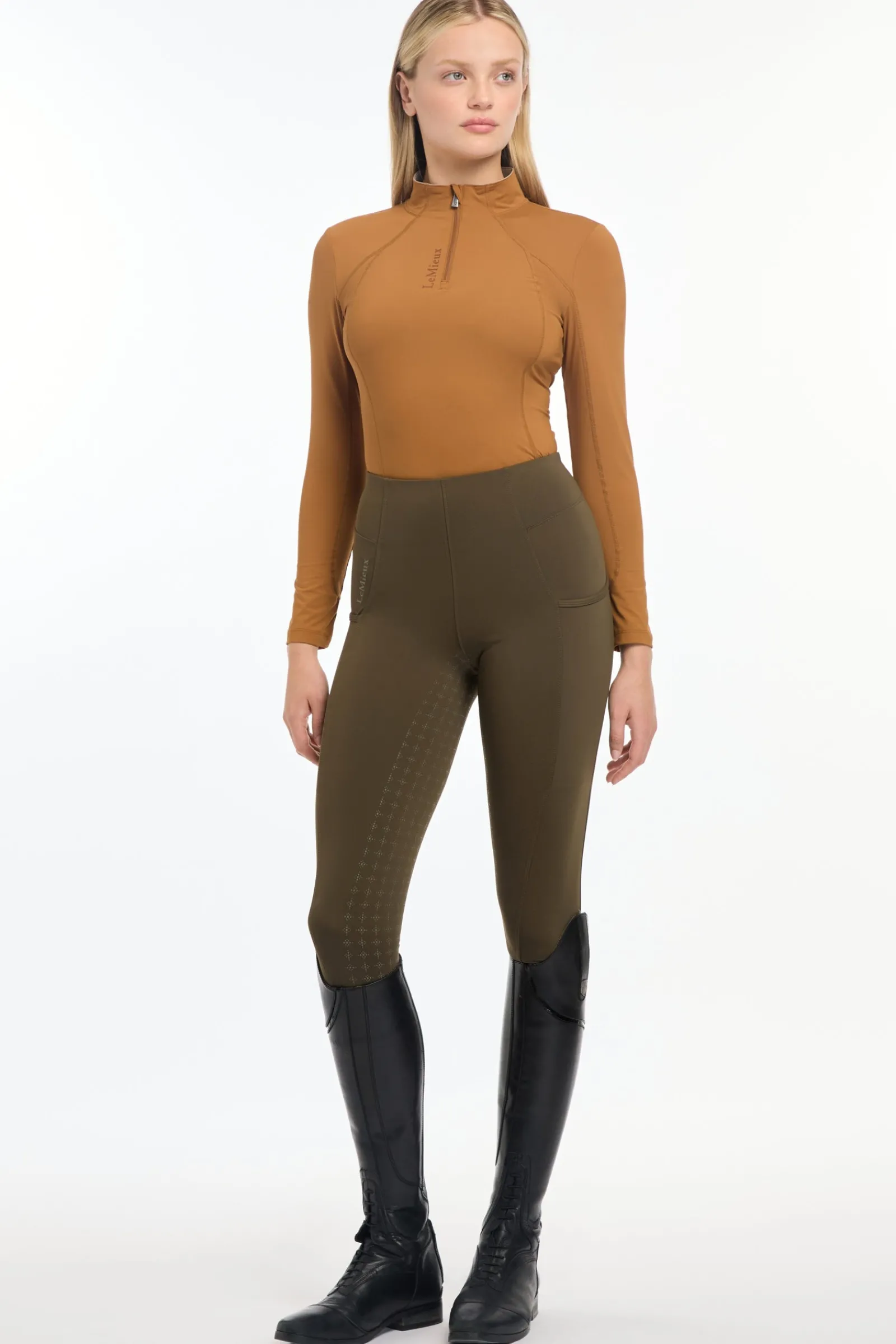 LeMieux Baselayer mit Reißverschluss*Damen Shirts & Polos Für Damen