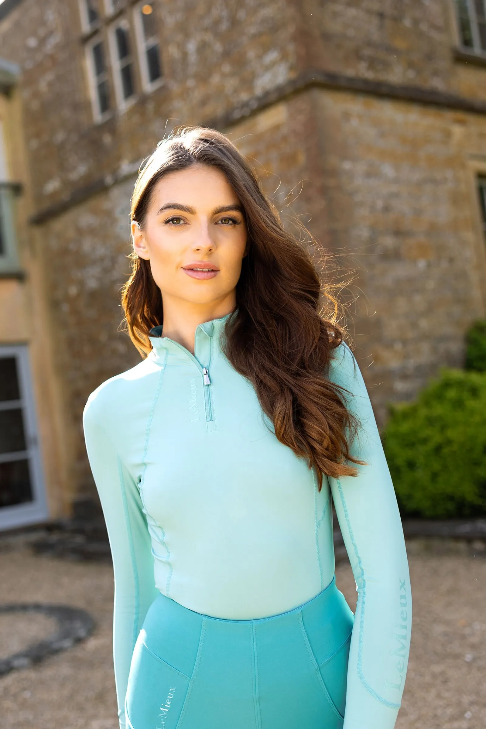 LeMieux Baselayer mit Reißverschluss*Damen Shirts & Polos Für Damen