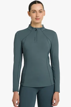 LeMieux Baselayer mit Reißverschluss*Damen Shirts & Polos Für Damen