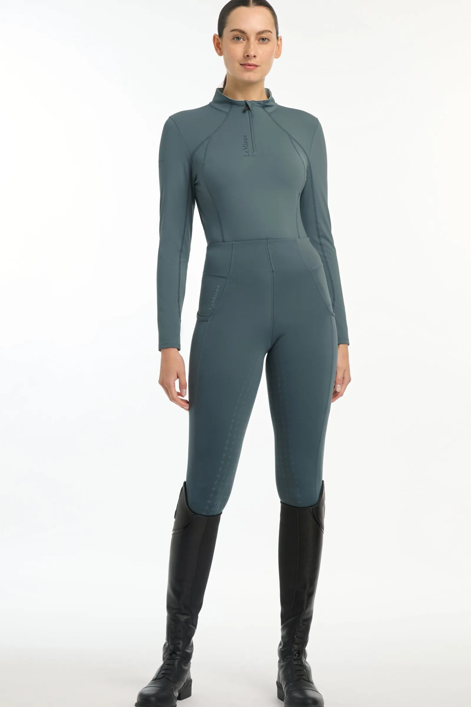 LeMieux Baselayer mit Reißverschluss*Damen Shirts & Polos Für Damen