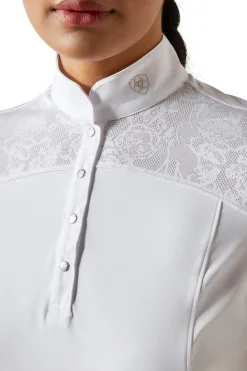 Ariat Bellatrix Damen-Turniershirt mit kurzen Ärmeln*Damen Shirts & Polos Für Damen