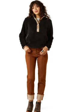 Ariat Berber Snap Damenpullover mit halber Knopfleiste*Damen Damenpullover & Hoodies