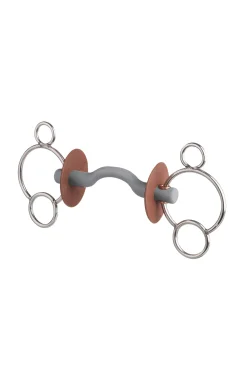Waldhausen Beris 3-Ring Gebiss Zungenbogenstange* 3-Ring-Gebisse