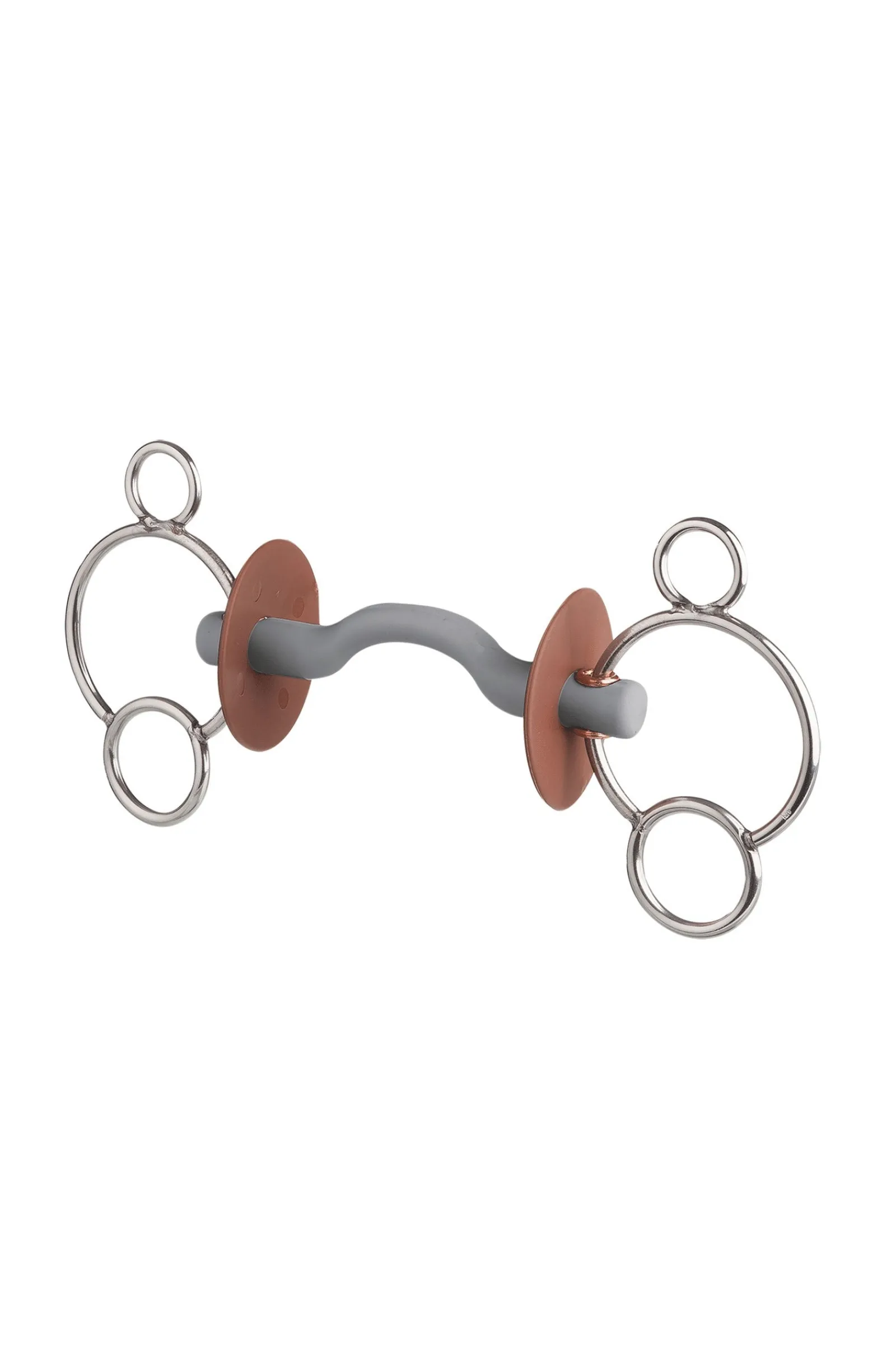 Waldhausen Beris 3-Ring Gebiss Zungenbogenstange* 3-Ring-Gebisse