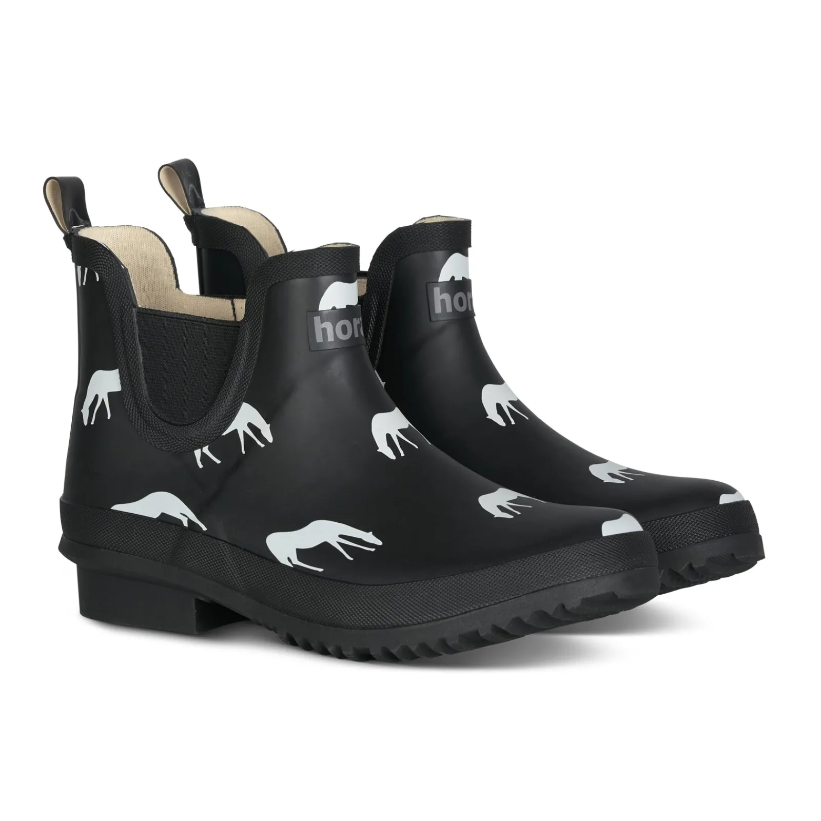 Horze Billie Damen Gummi Stiefeletten mit Print* Stallschuhe