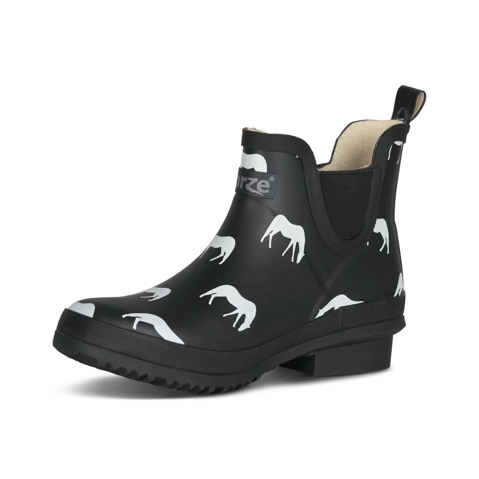 Horze Billie Damen Gummi Stiefeletten mit Print* Stallschuhe
