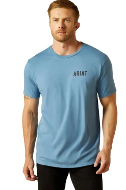 Ariat Blazing Saddle Herren T-Shirt*Herren Shirts & Polos Für Herren