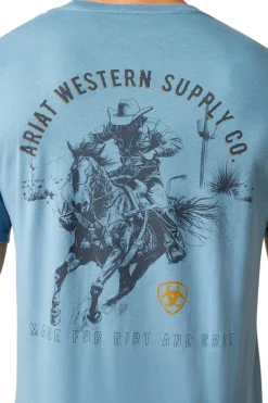 Ariat Blazing Saddle Herren T-Shirt*Herren Shirts & Polos Für Herren