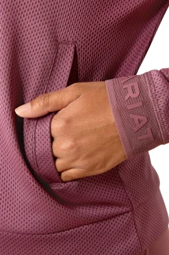 Ariat Breathe Damen Sweatshirt mit 1/2 Reißverschluss*Damen Shirts & Polos Für Damen