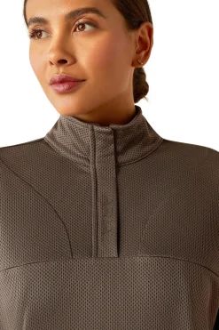 Ariat Breathe Damen Sweatshirt mit 1/2 Reißverschluss*Damen Shirts & Polos Für Damen