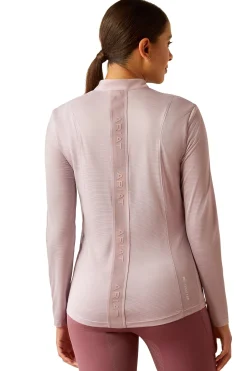 Ariat Breathe Damen-Funktionsshirt mit langen Ärmeln und 1/4 Reißverschluss*Damen Shirts & Polos Für Damen