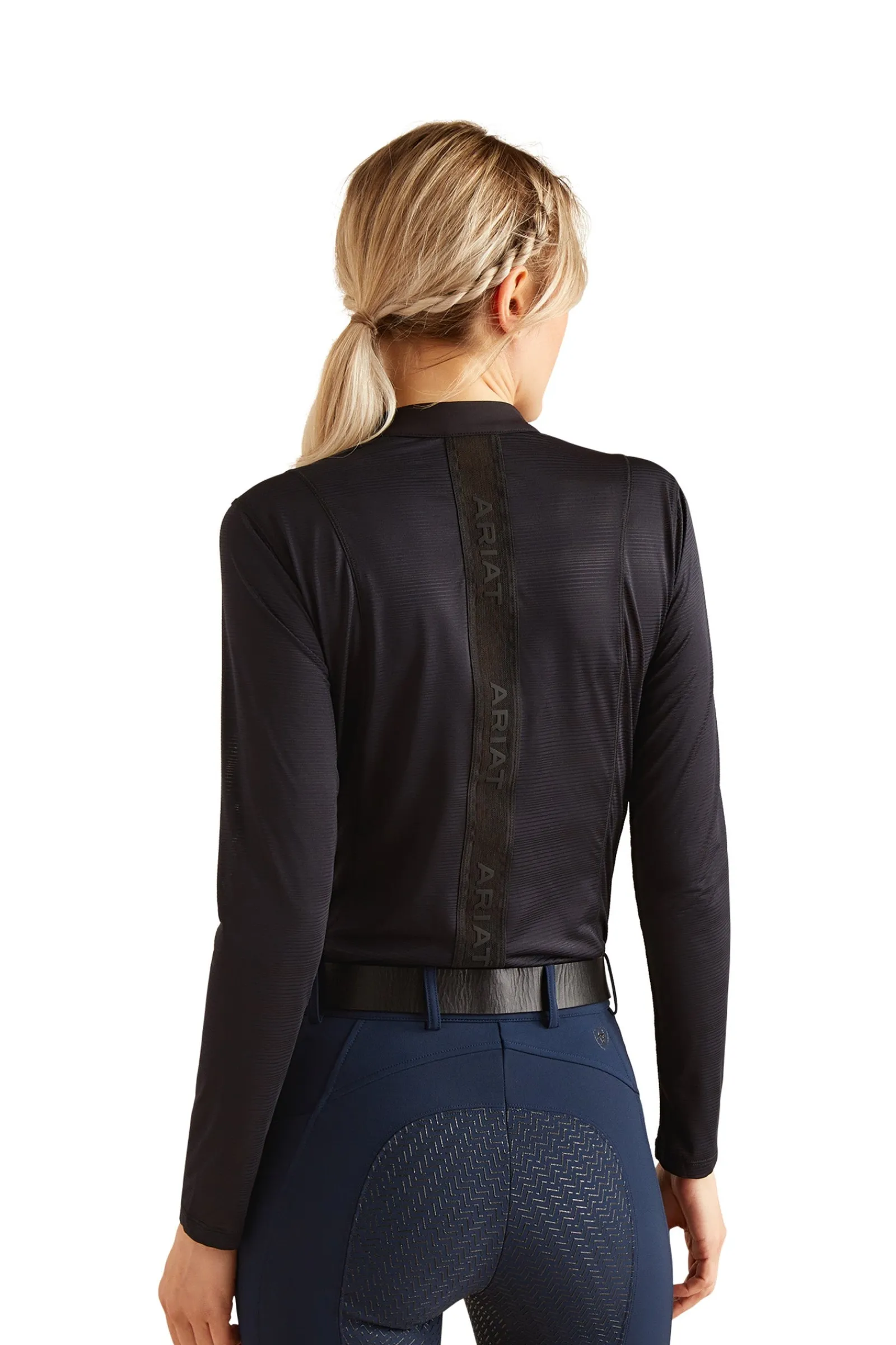 Ariat Breathe Damen-Funktionsshirt mit langen Ärmeln und 1/4 Reißverschluss*Damen Shirts & Polos Für Damen
