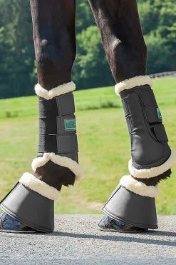 USG Breathopren Hufglocken mit Kunstfell* Over Reach Boots