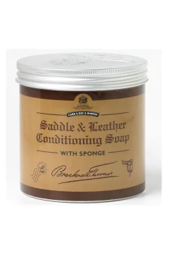 Carr & Day & Martin Brecknell Turner Saddle & Leather Conditioning Soap with sponge* Ausrüstungspflege