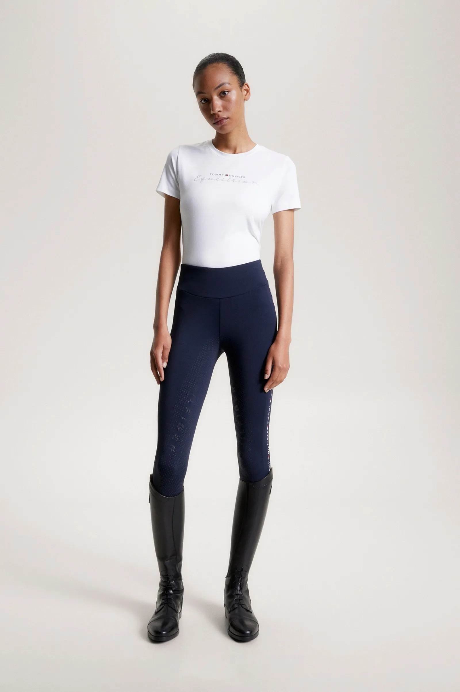 Tommy Hilfiger Equestrian Brooklyn Kurzarm-T-Shirt mit Motiv*Damen Shirts & Polos Für Damen